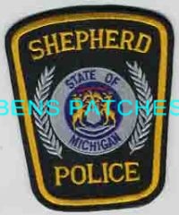 MICHIGAN,SHEPHERD POLICE 1